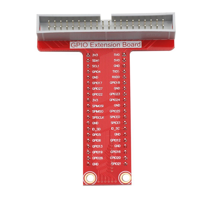 Vaorwne for Raspberry Pi 3 Pi 2 Pi Model B GPIO Expansion Extension Board One Row to Be Three Rows