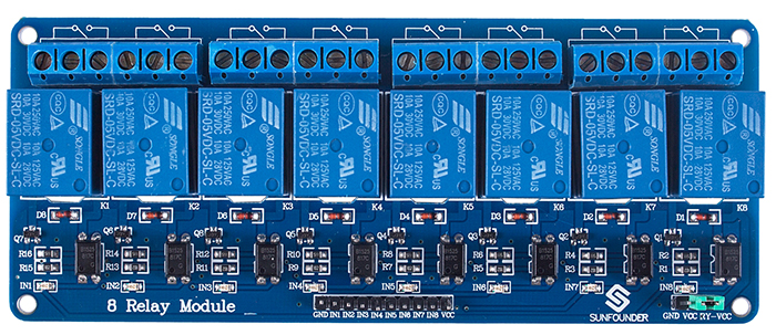 DC 5V 8 CH Channel Switch Relay Module Board Arduino 51 PLC Remote Control 